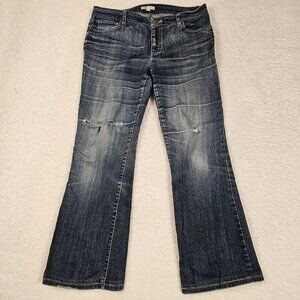 Cabi Jeans Women's Size 12 Bootcut Medium Wash‎ Blue Denim 652L Preppy